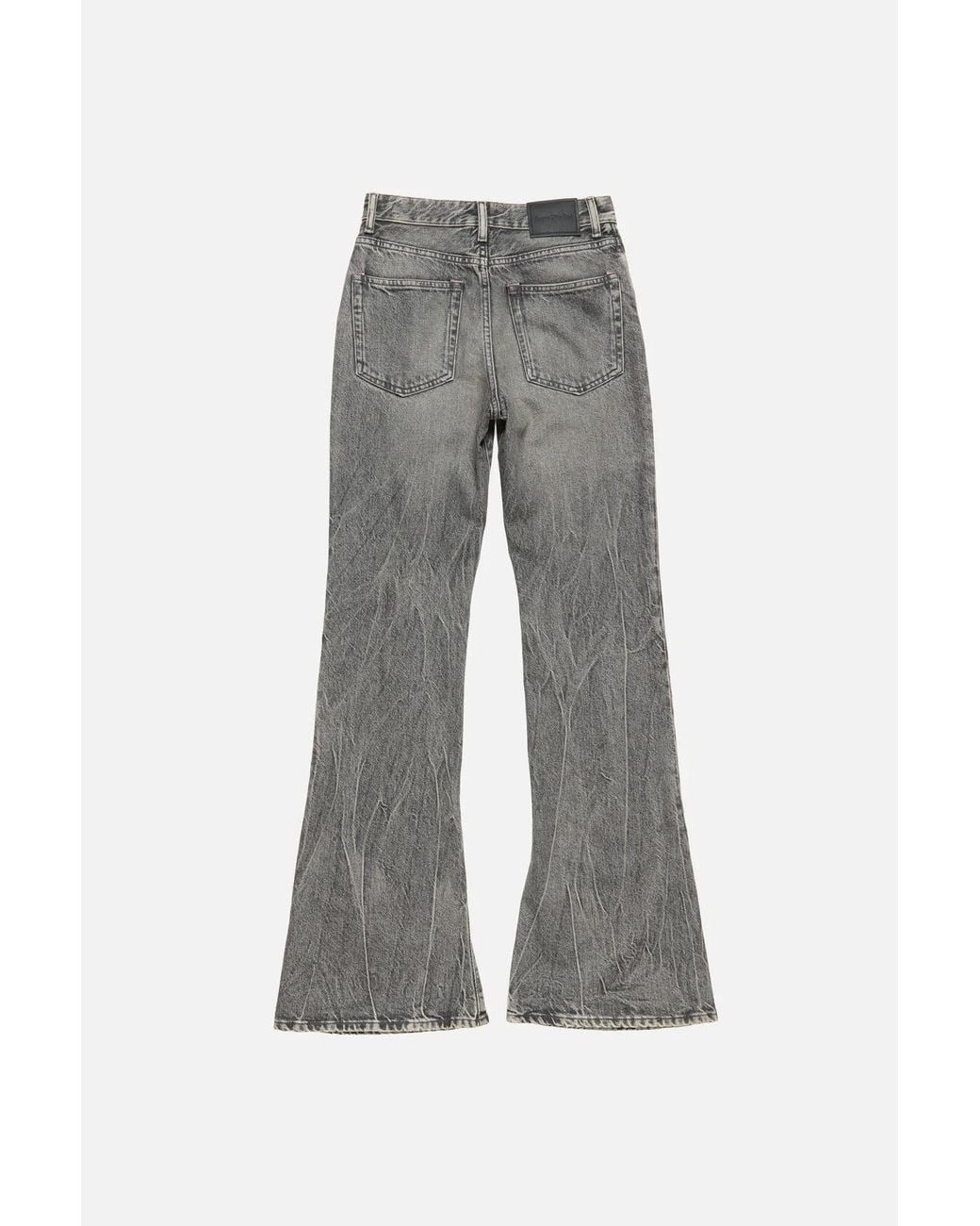 Acne Gray Fitted Jeans