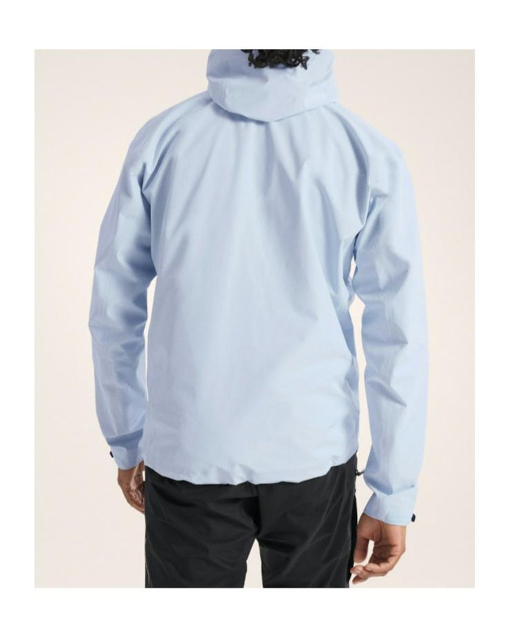 Arc'teryx Blue Logo-Embroidered Hooded Jacket for men