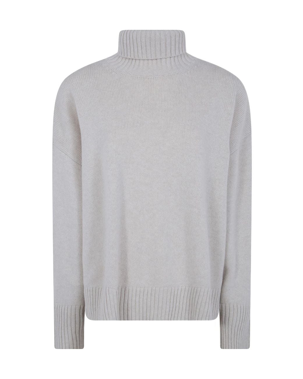 Soeur Gray William' Oversize Turtleneck Sweater