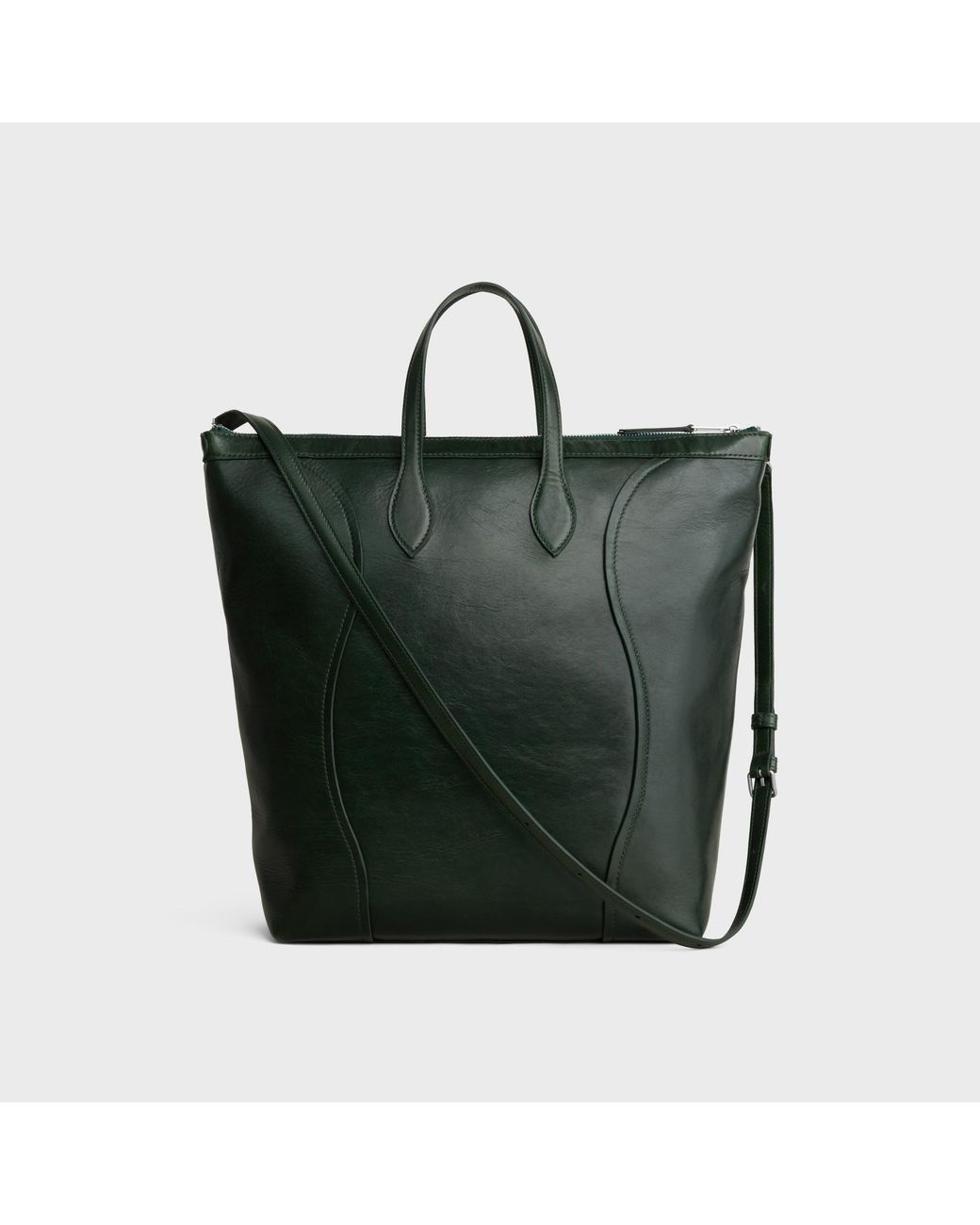 Céline Green Vertical Cabas Luggage for men