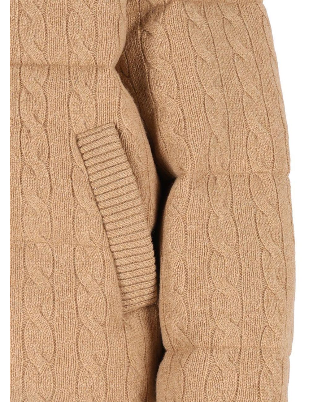 Polo Ralph Lauren Natural Cable-Knit Cardigan