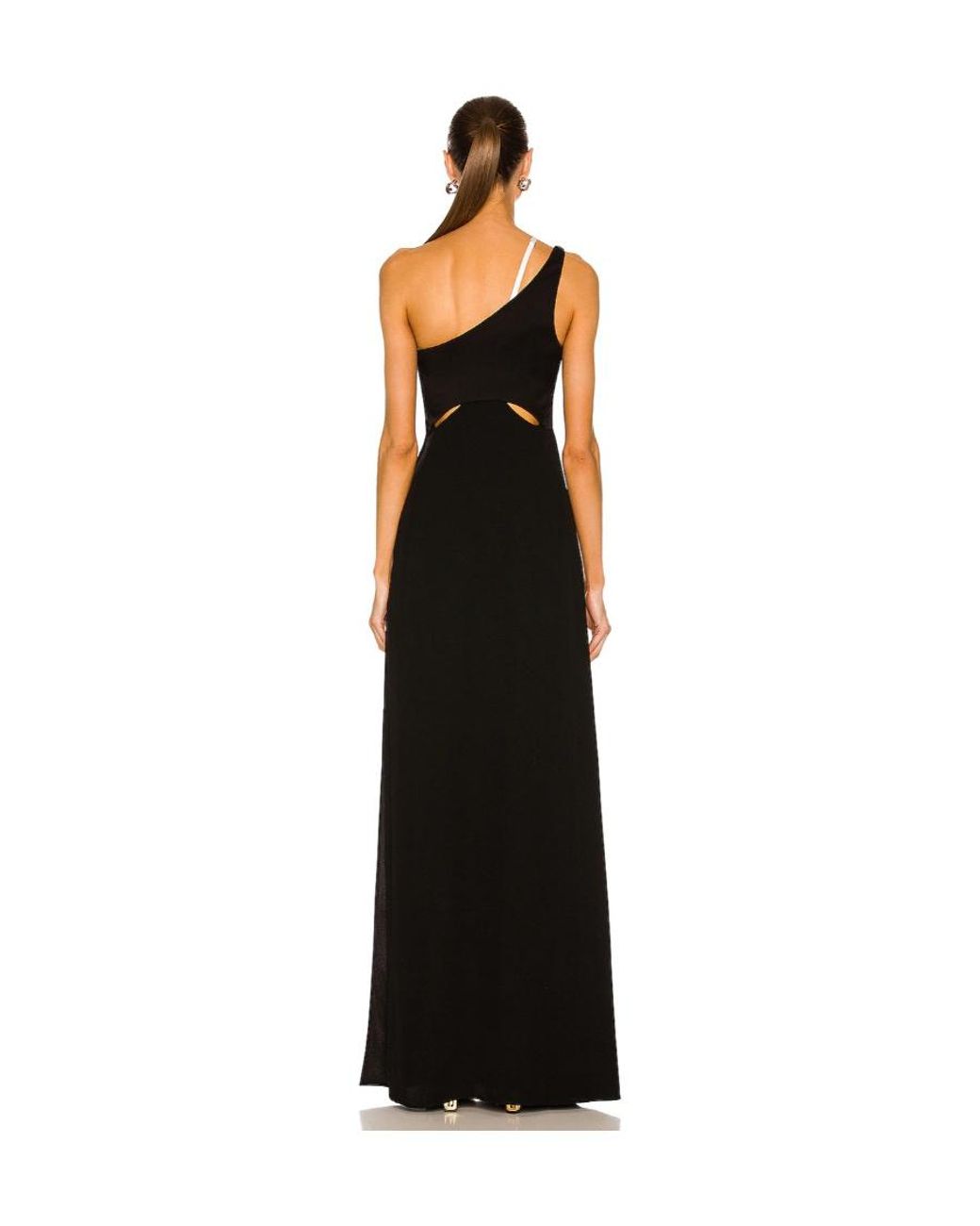 Givenchy Black One-Shoulder Ceremonial Dress