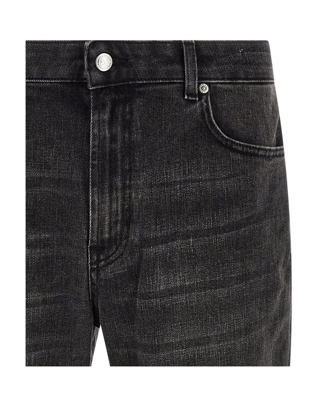 Department 5 Black Stones Delavé Straight-Leg Jeans for men