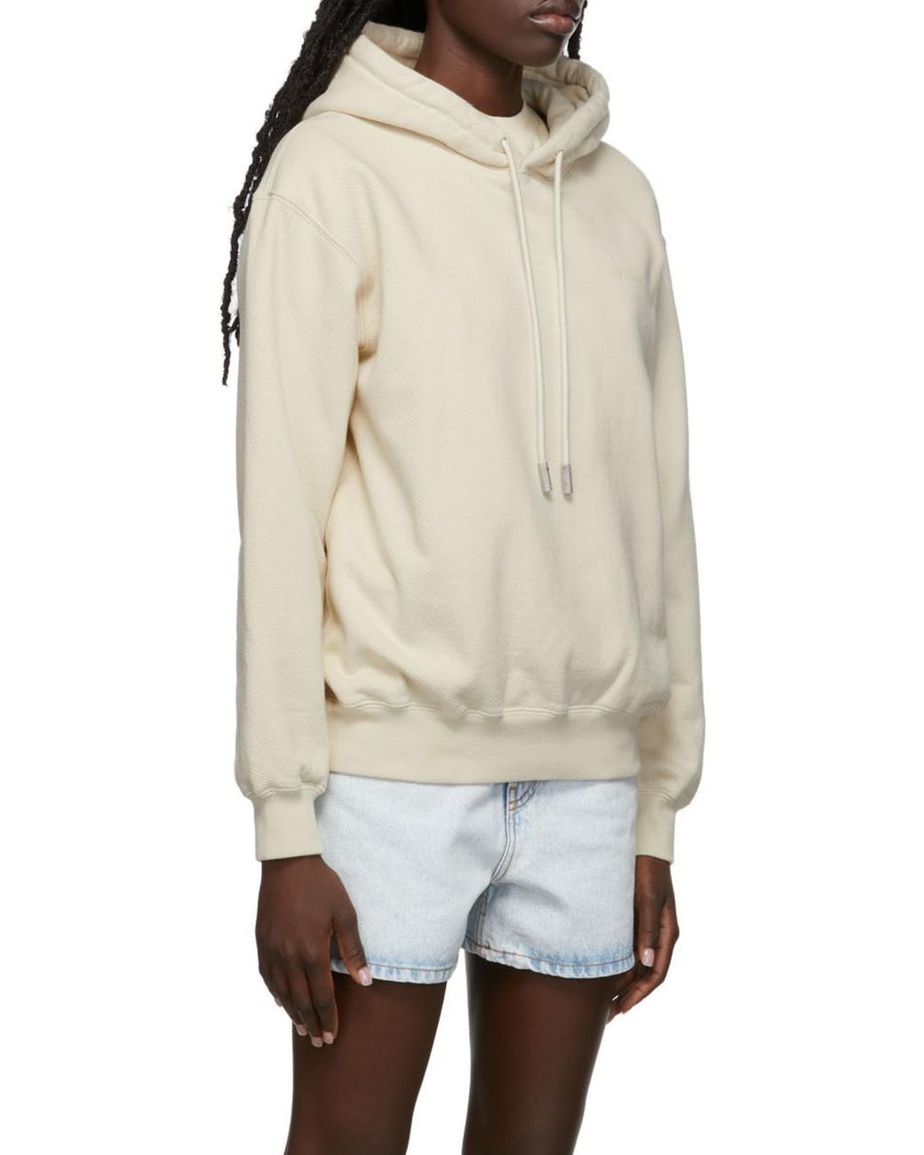 Off-White c/o Virgil Abloh White Diag-Print Hoodie