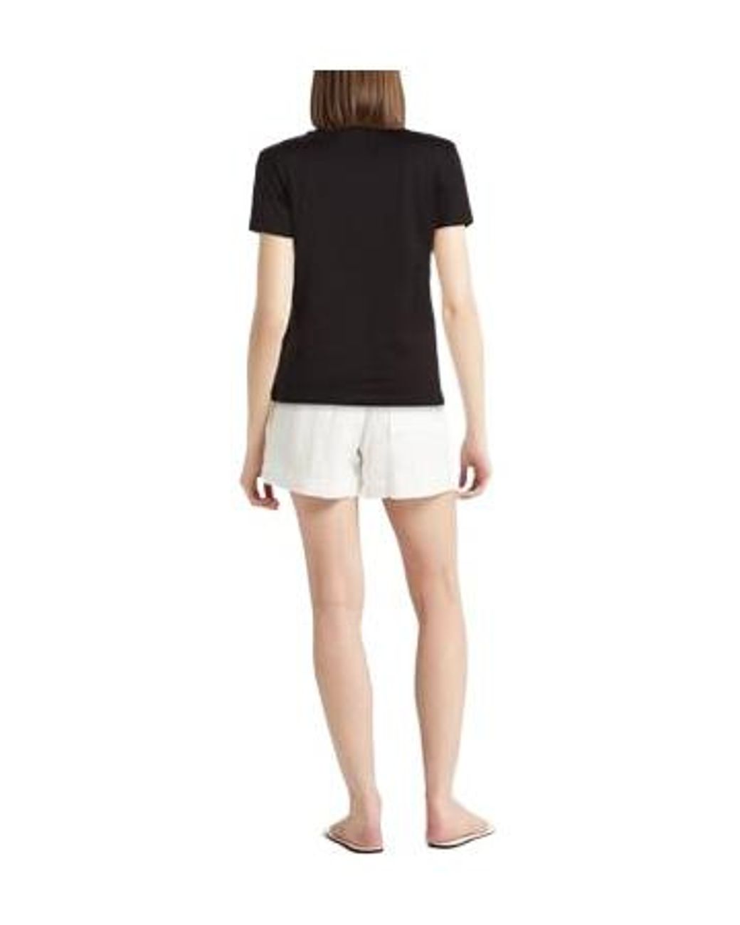 Max Mara Black Crew-Neck Short-Sleeve T-Shirt