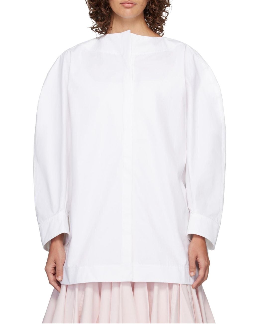 Jacquemus White The Pittore Long-Sleeve Shirt