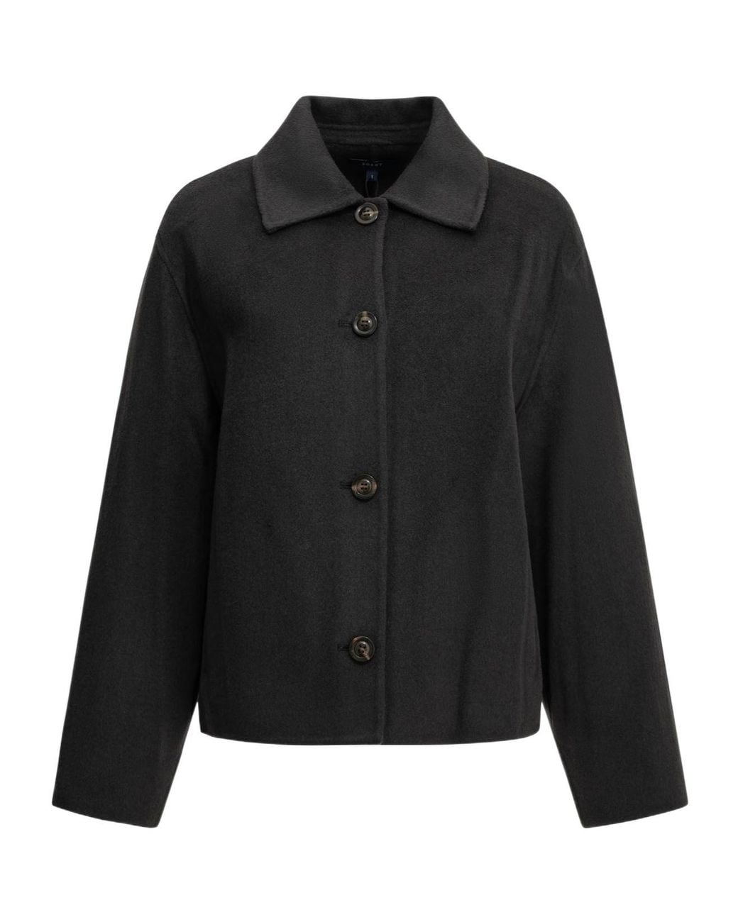 Soeur Gyoda Boxy Short Coat in Black | Lyst
