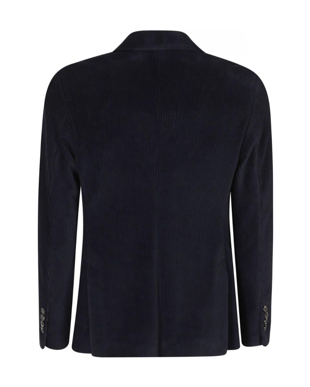 Circolo 1901 Blue Corduroy Two-Button Blazer for men