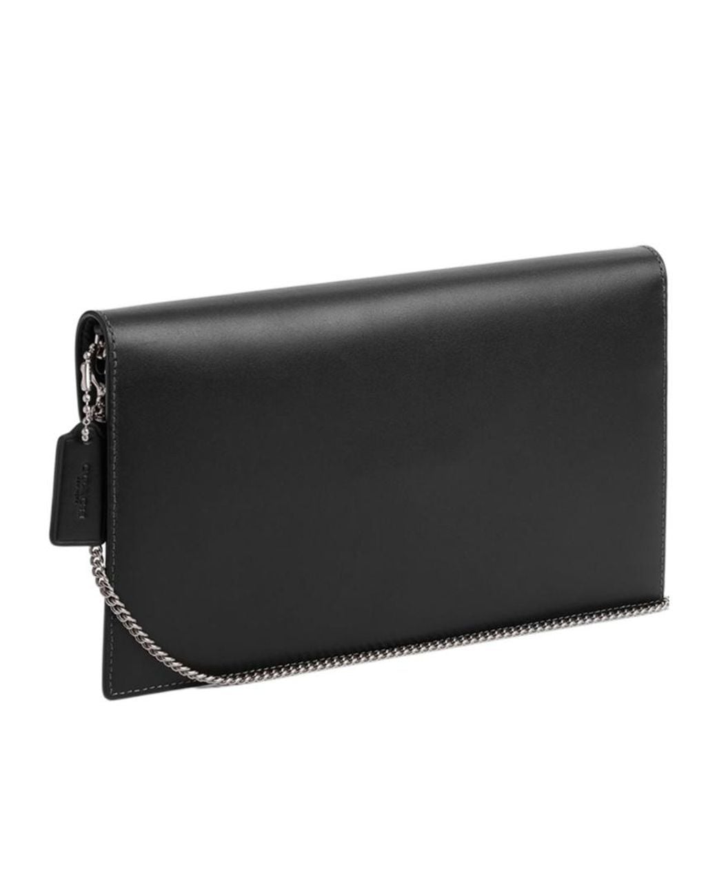 COACH Black Essential Chain Strap Clutch