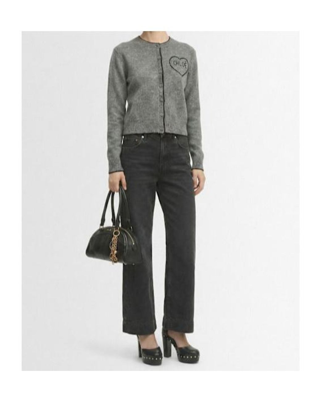 Chloé Blue Denim Straight Jeans