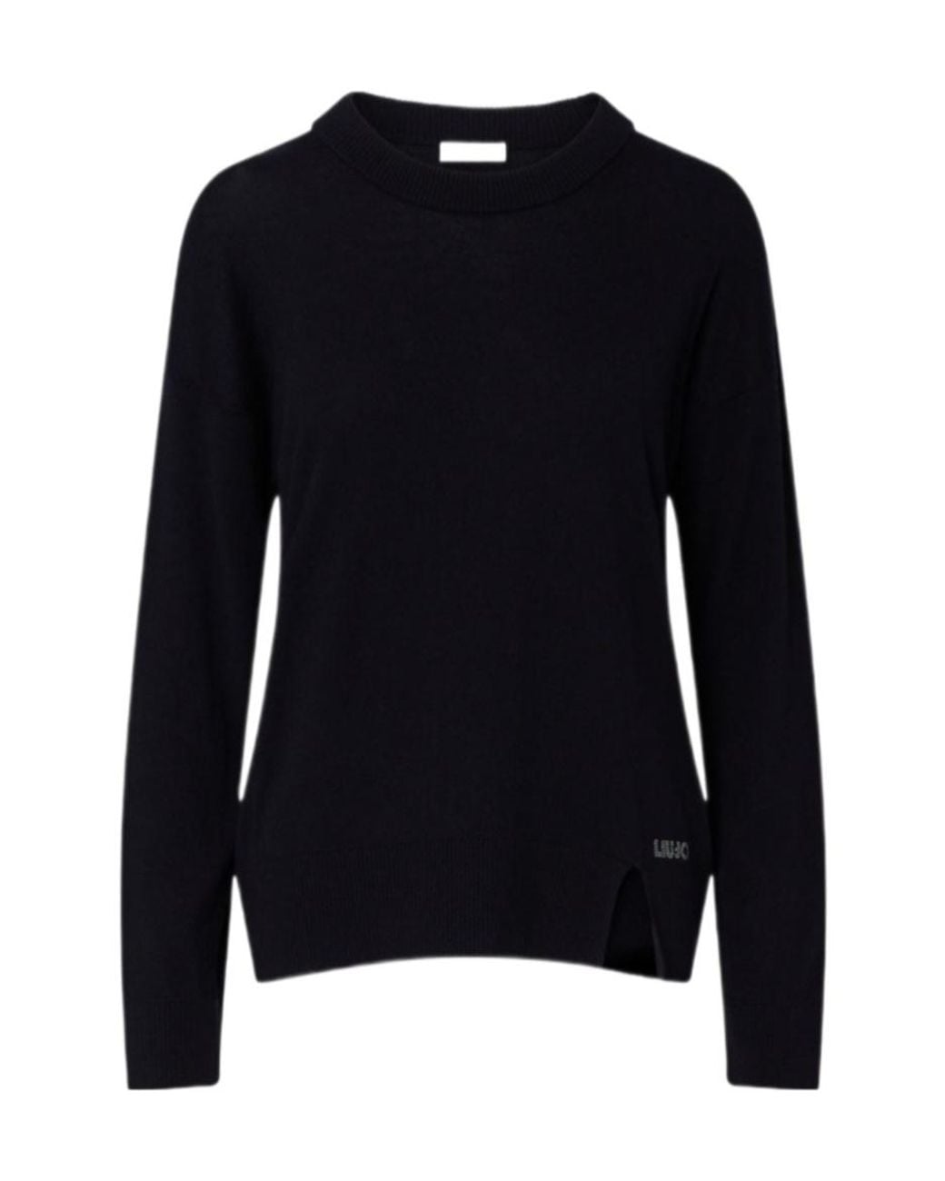 Liu Jo Blue Wool-Blend Sweater