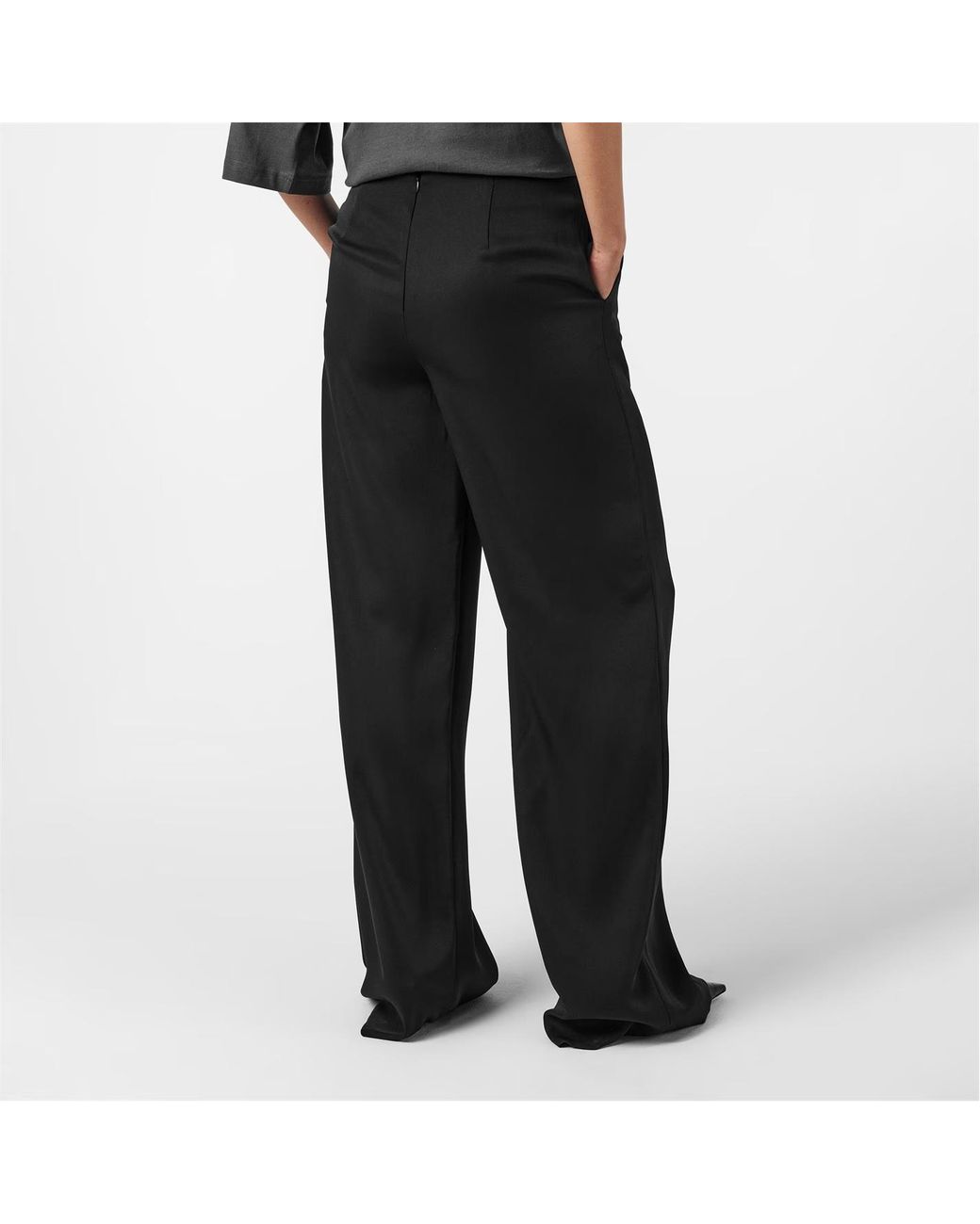 Balenciaga Black Straight Trousers