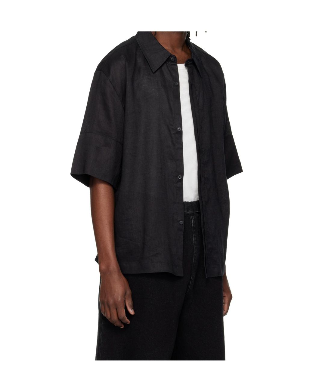 Entire studios Black Relaxed Fit Shirt for men
