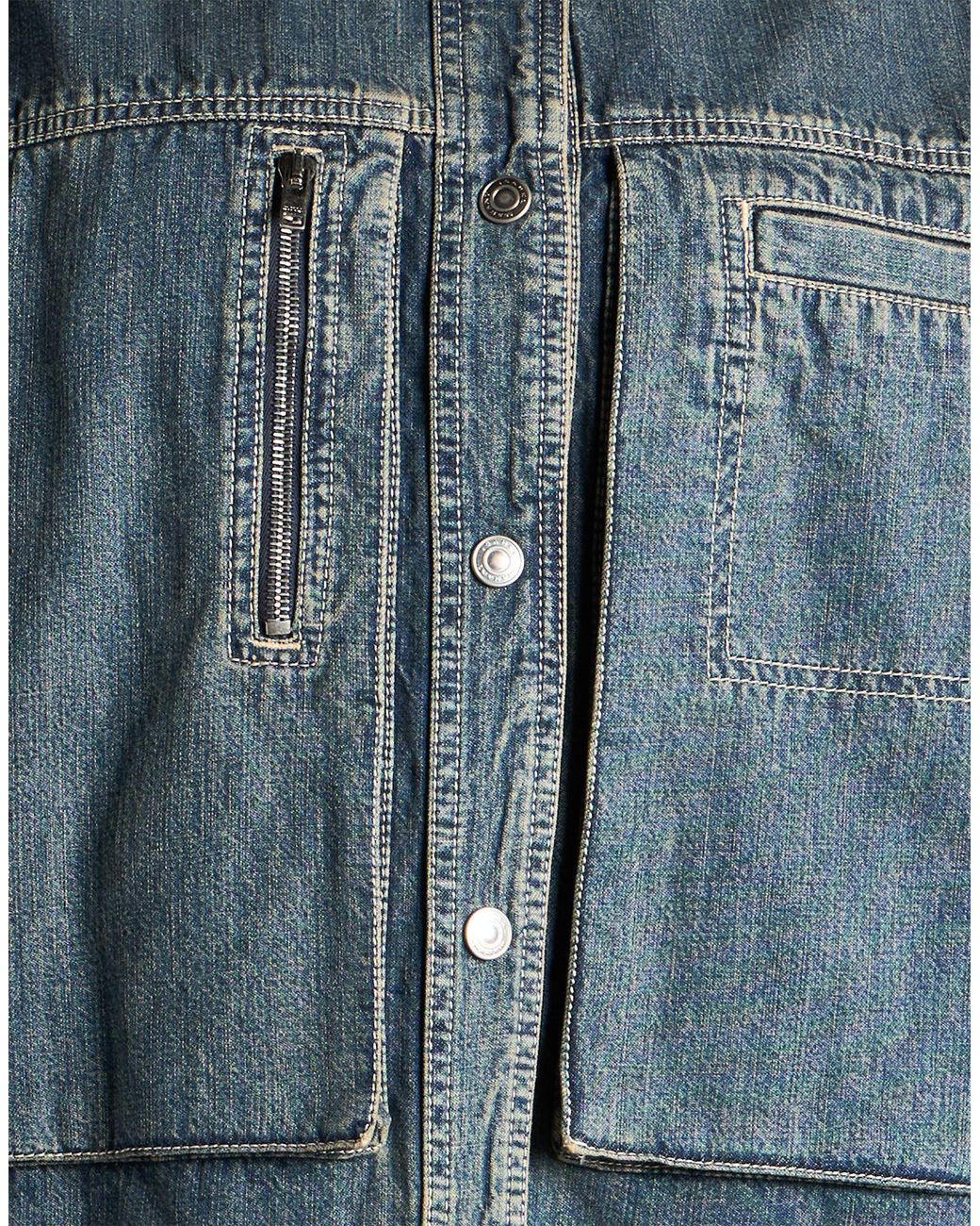 Isabel Marant Blue Denim Jackets for men