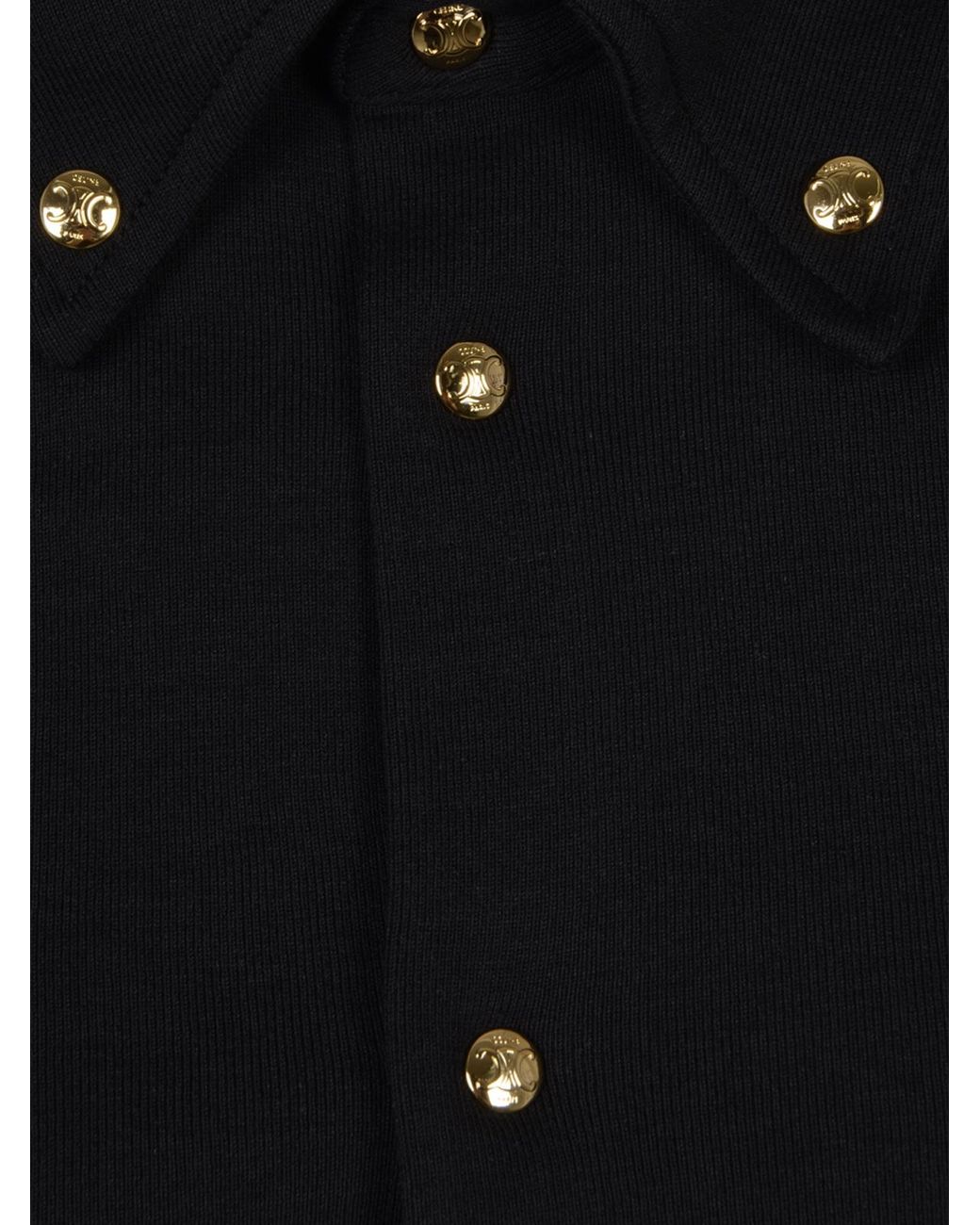 Céline Black Shirt
