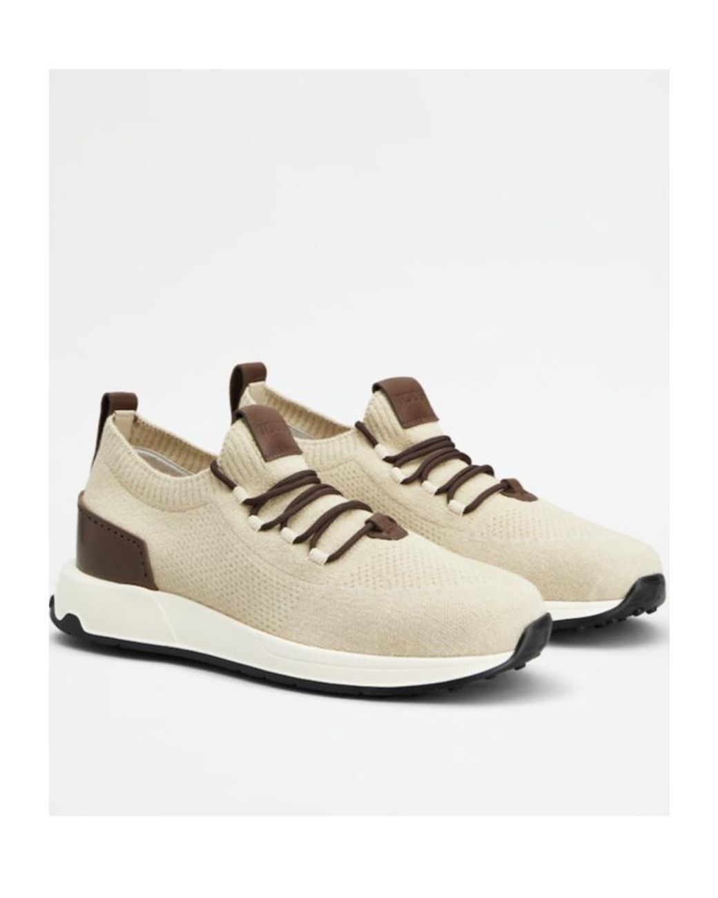 Tod's Natural Sock Sneakers for men