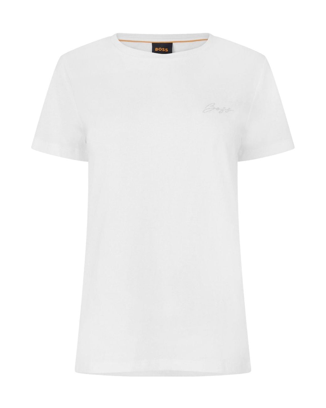Boss White Short Sleeve T-Shirt
