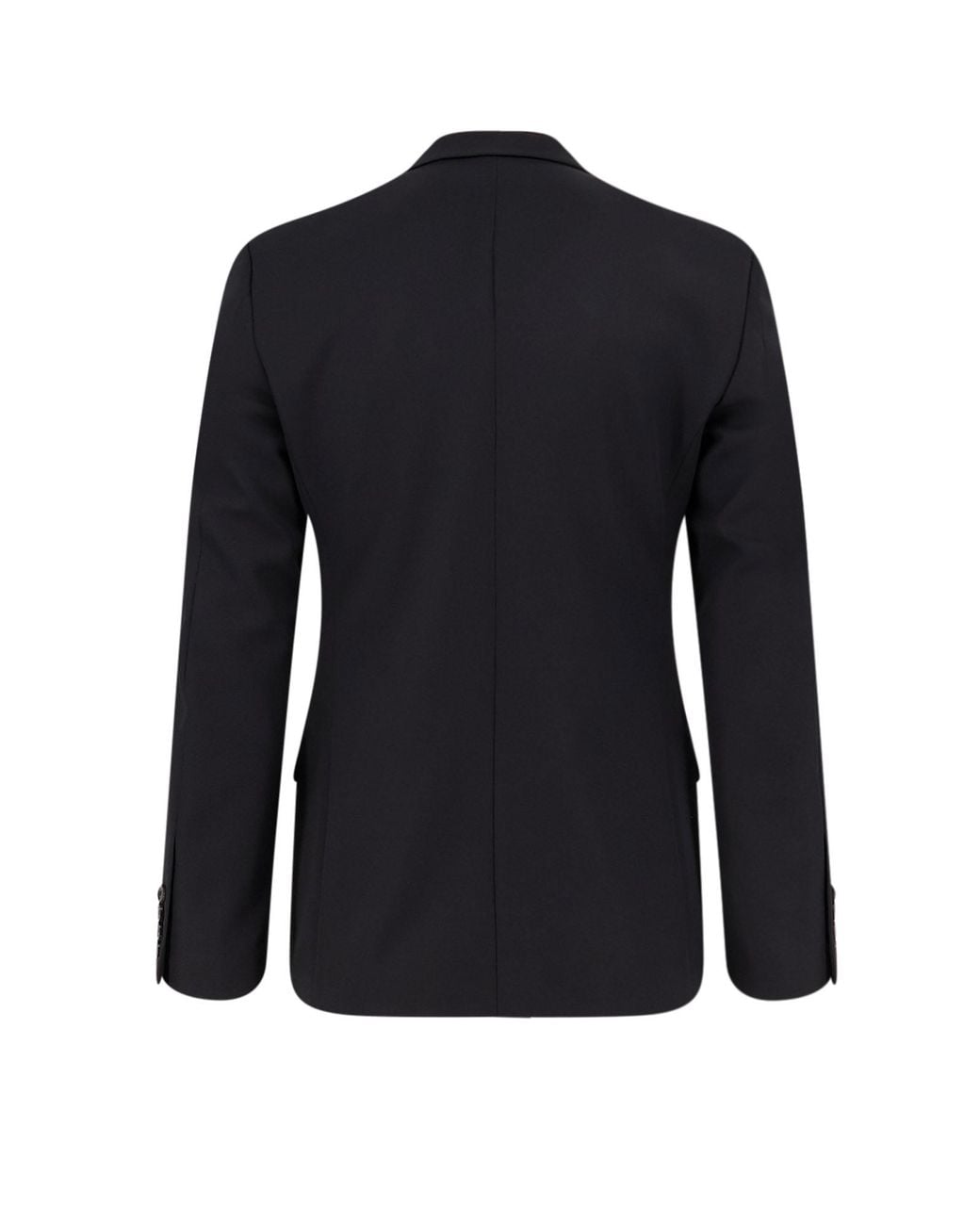 TONYWACK Black Double-Breasted Peak-Lapel Blazer for men