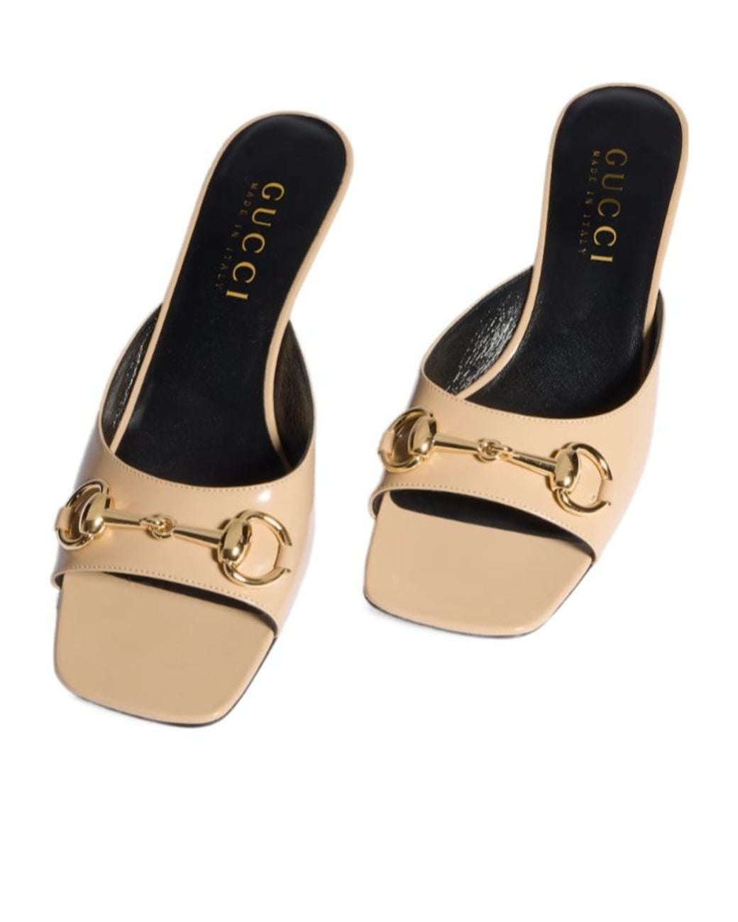 Gucci Natural Signora Slide Sandal