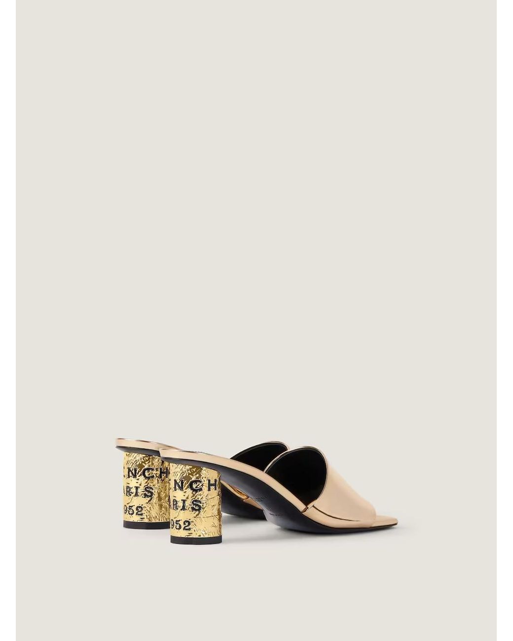 Givenchy Natural Tape Heeled Mules