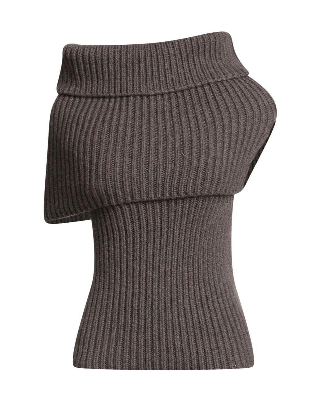 Rick Owens Gray Turtleneck Cashmere
