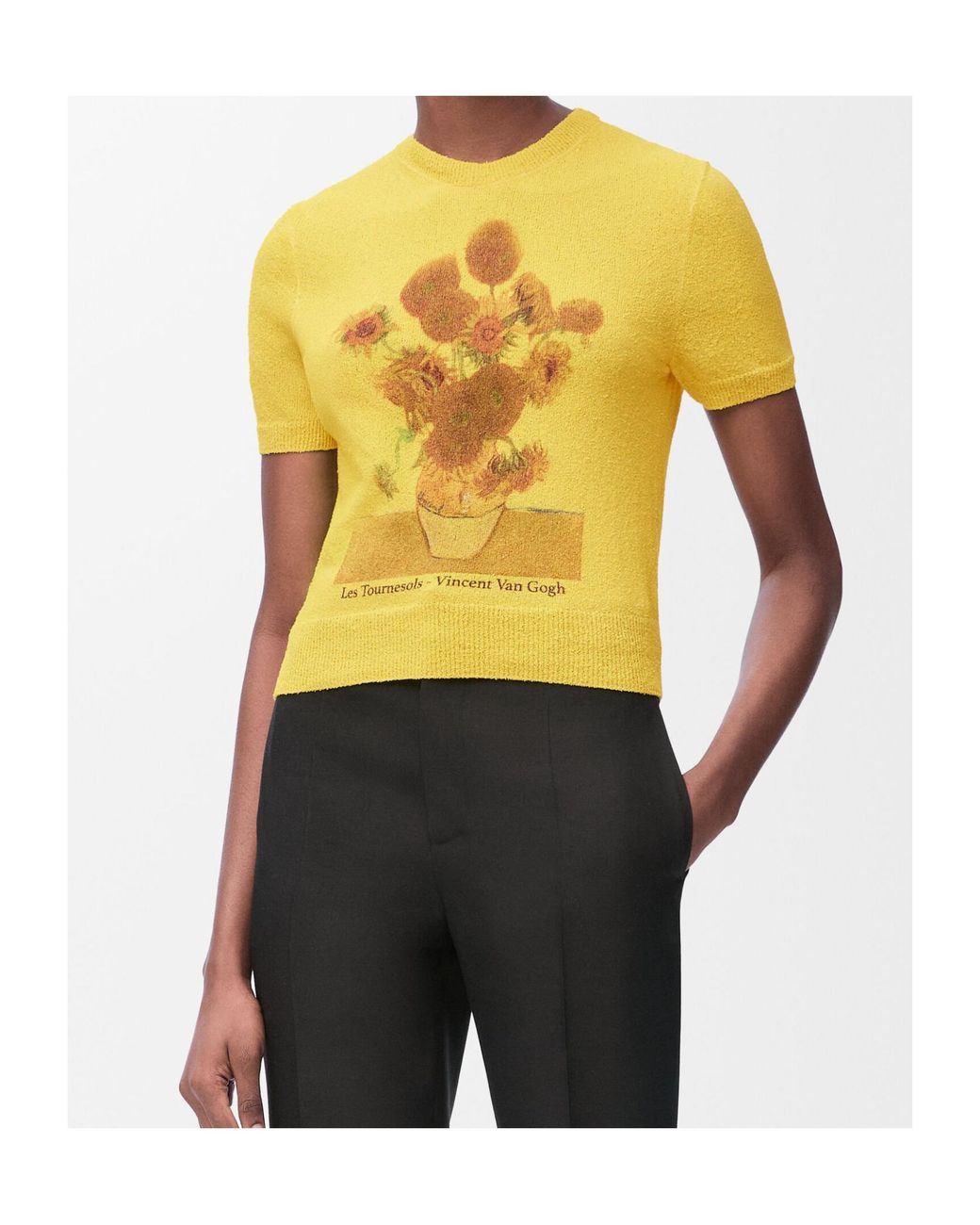 Loewe Yellow Vincent Van Gogh Crewneck T-Shirt