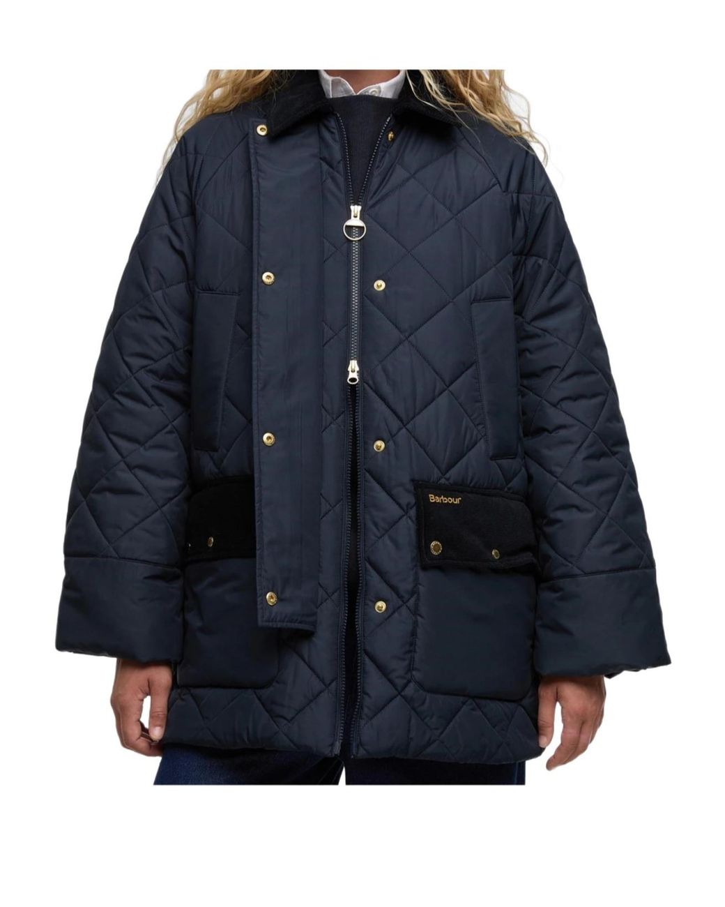 Barbour Blue B.Li Aldbrgh Qlt Jkt