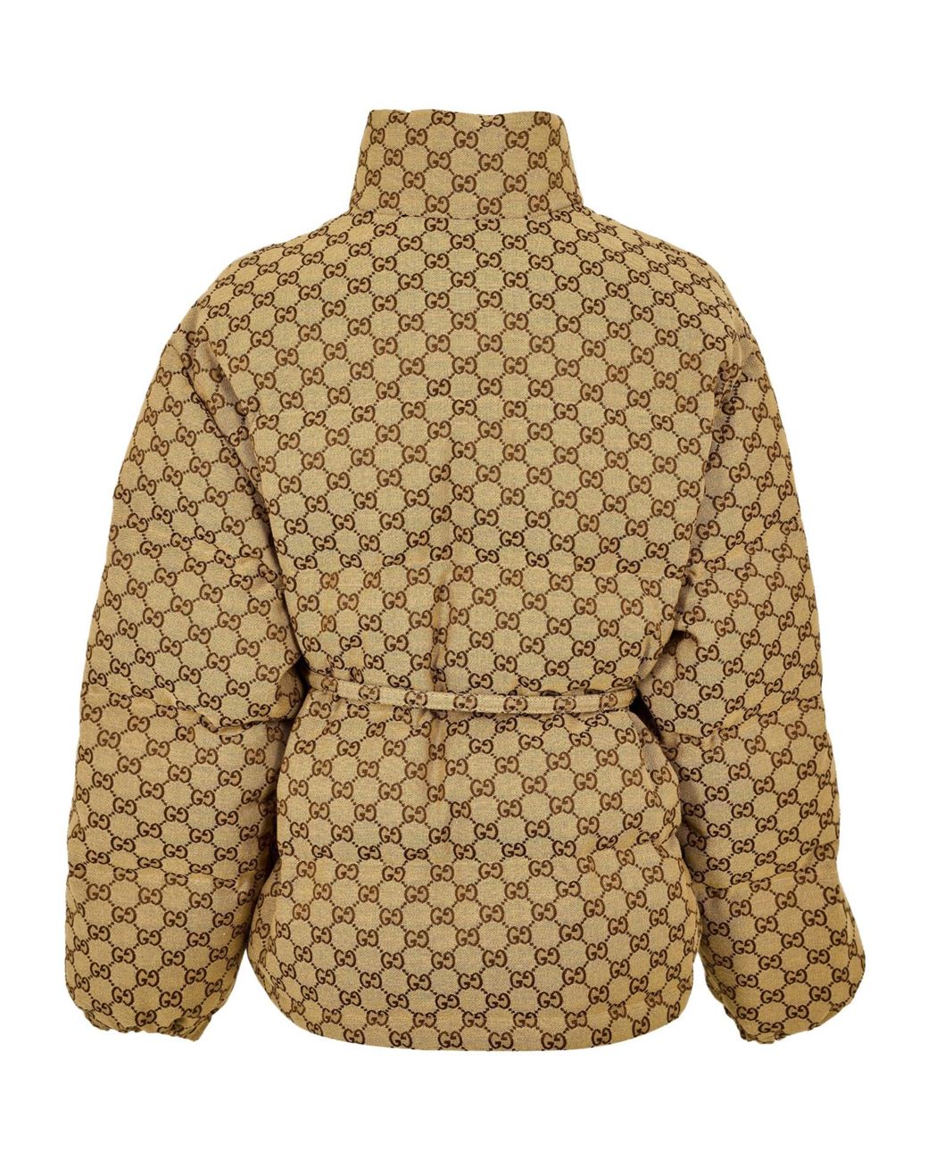 Gucci Brown Embroidered Bomber Jacket