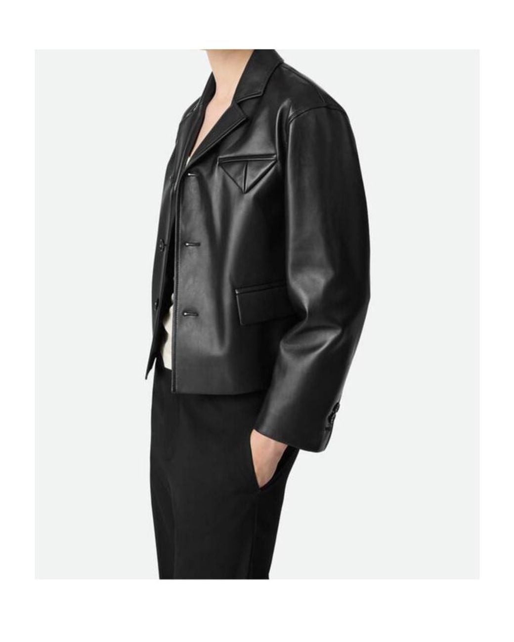 Bottega Veneta Black Clothing Jackets