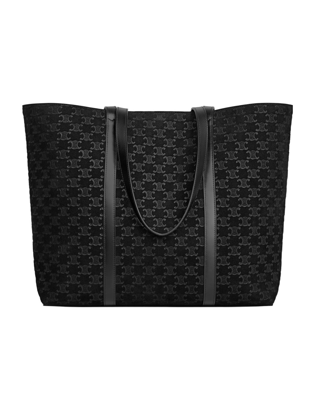 Céline Black Horizontal Museum Bag for men