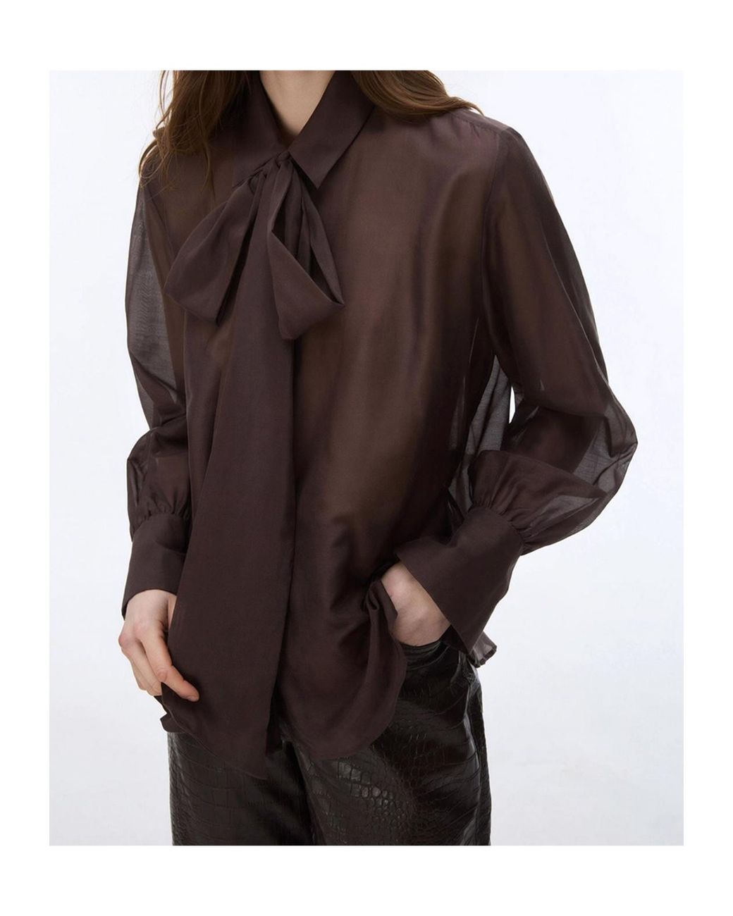 iBlues Brown Long-Sleeved Shirt