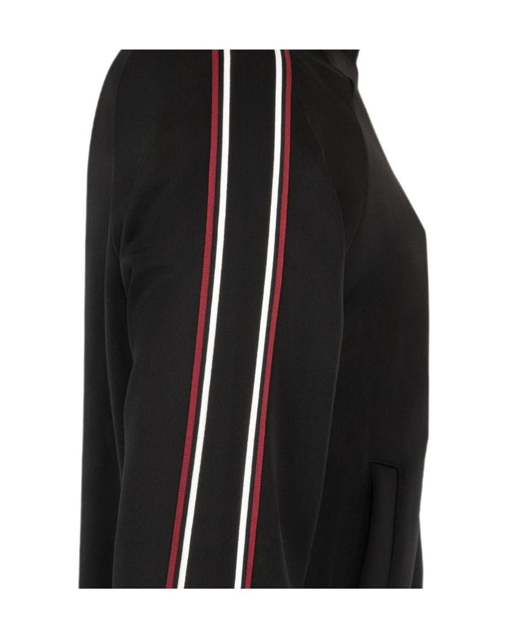 Saint Laurent Black Cassandre Track Jacket for men