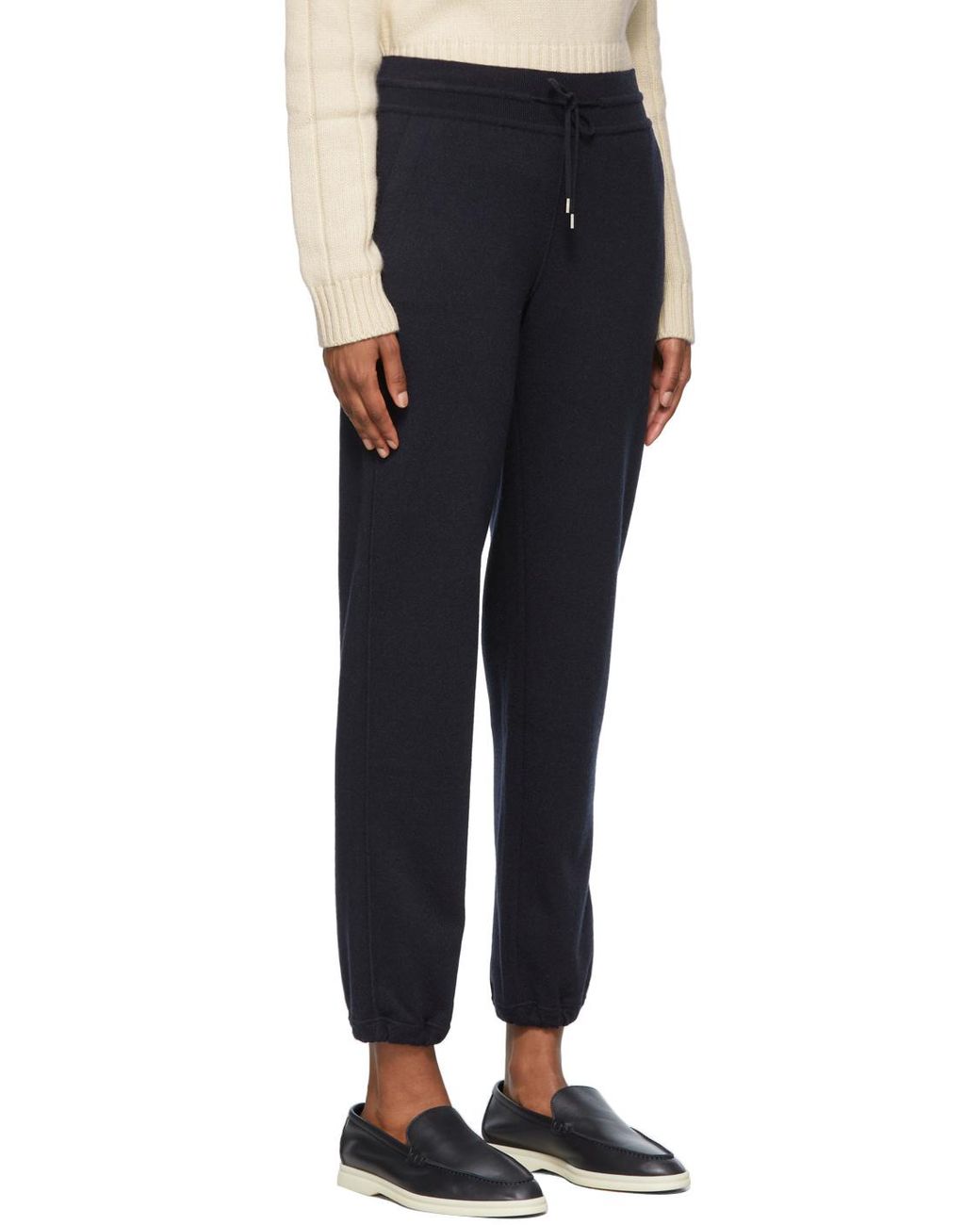 Loro Piana Blue Merano Drawstring Track Trousers