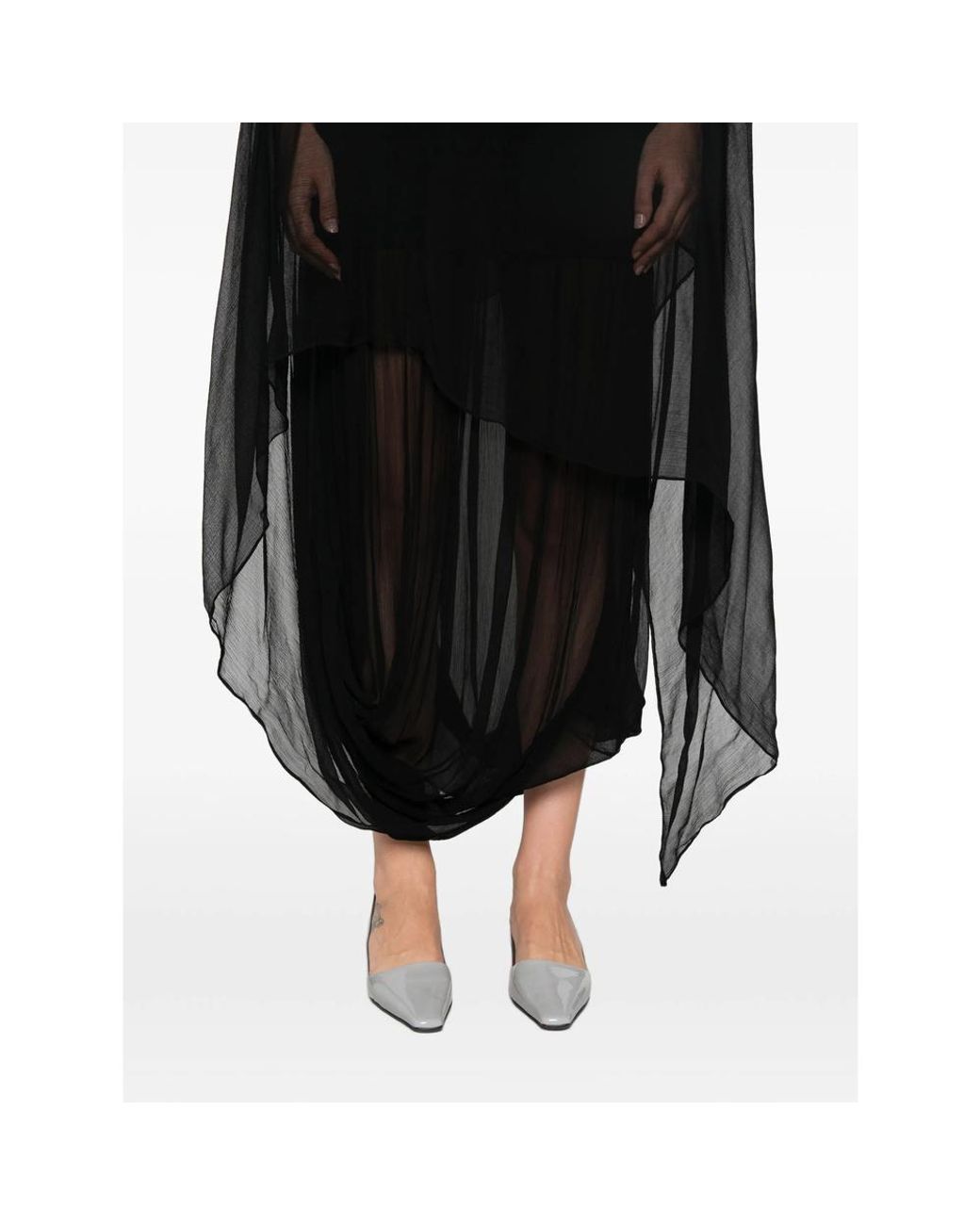 Staud Black Knit Dress