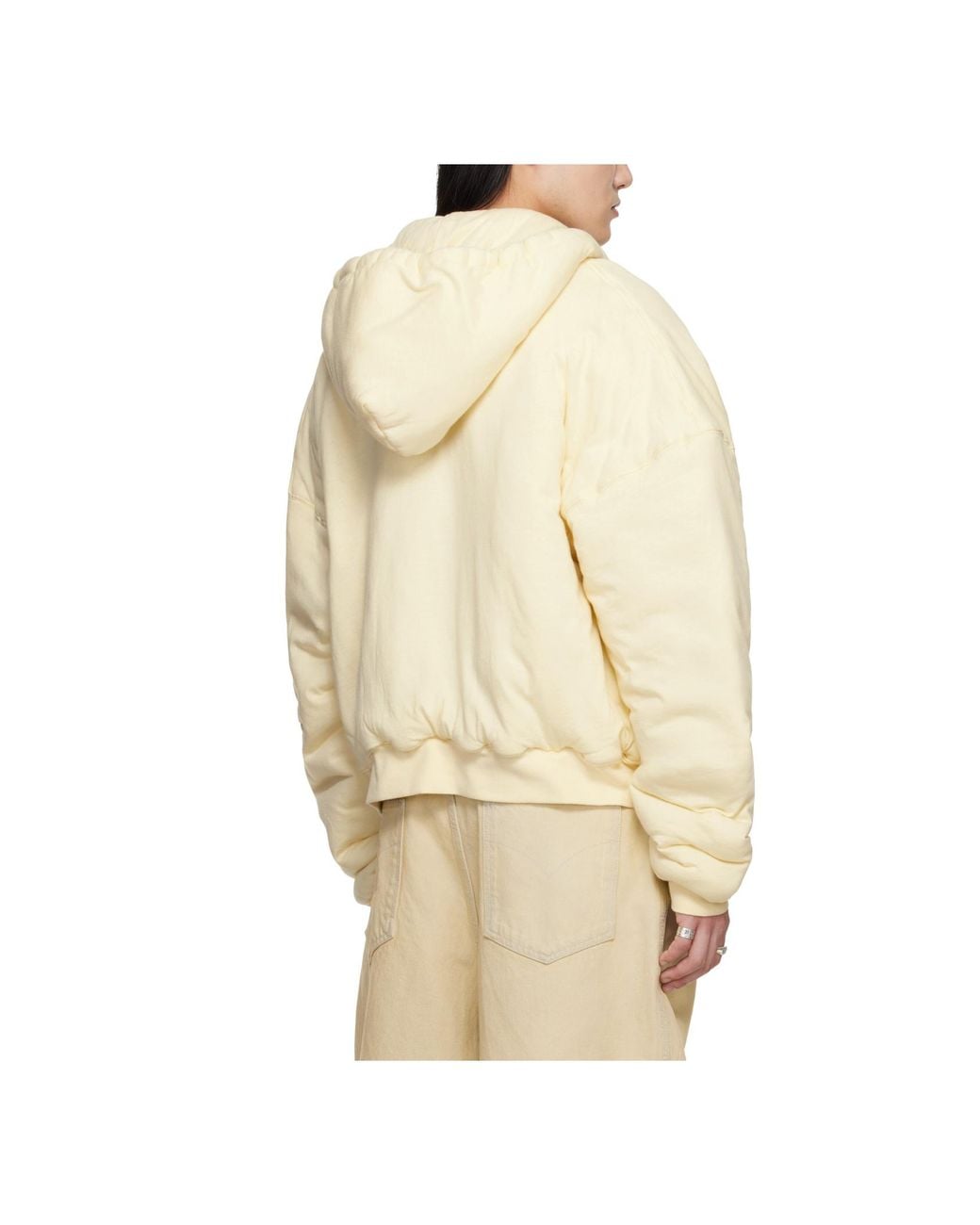 Lu'u Dan Natural Padded Hoodies for men