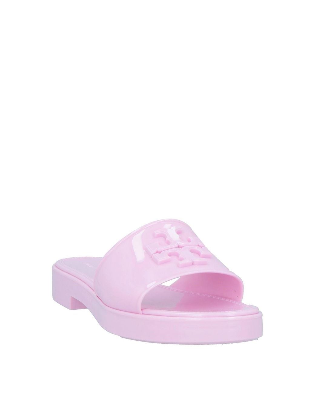Tory Burch Purple Non-Slip Comfortable Rubber Slippers