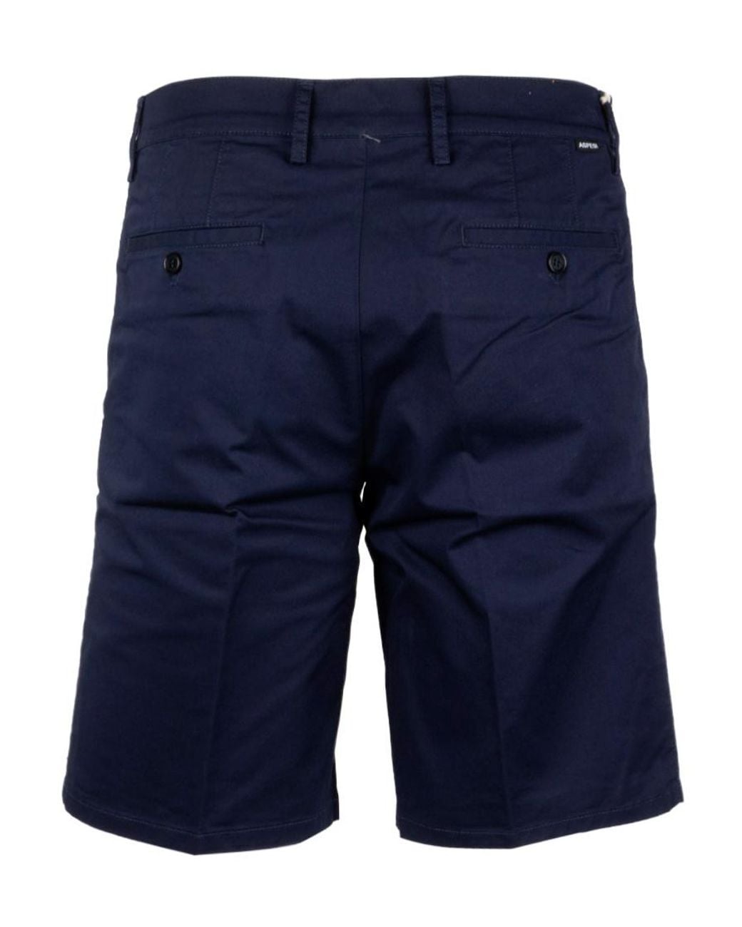 Aspesi Blue Belt Loop Shorts for men