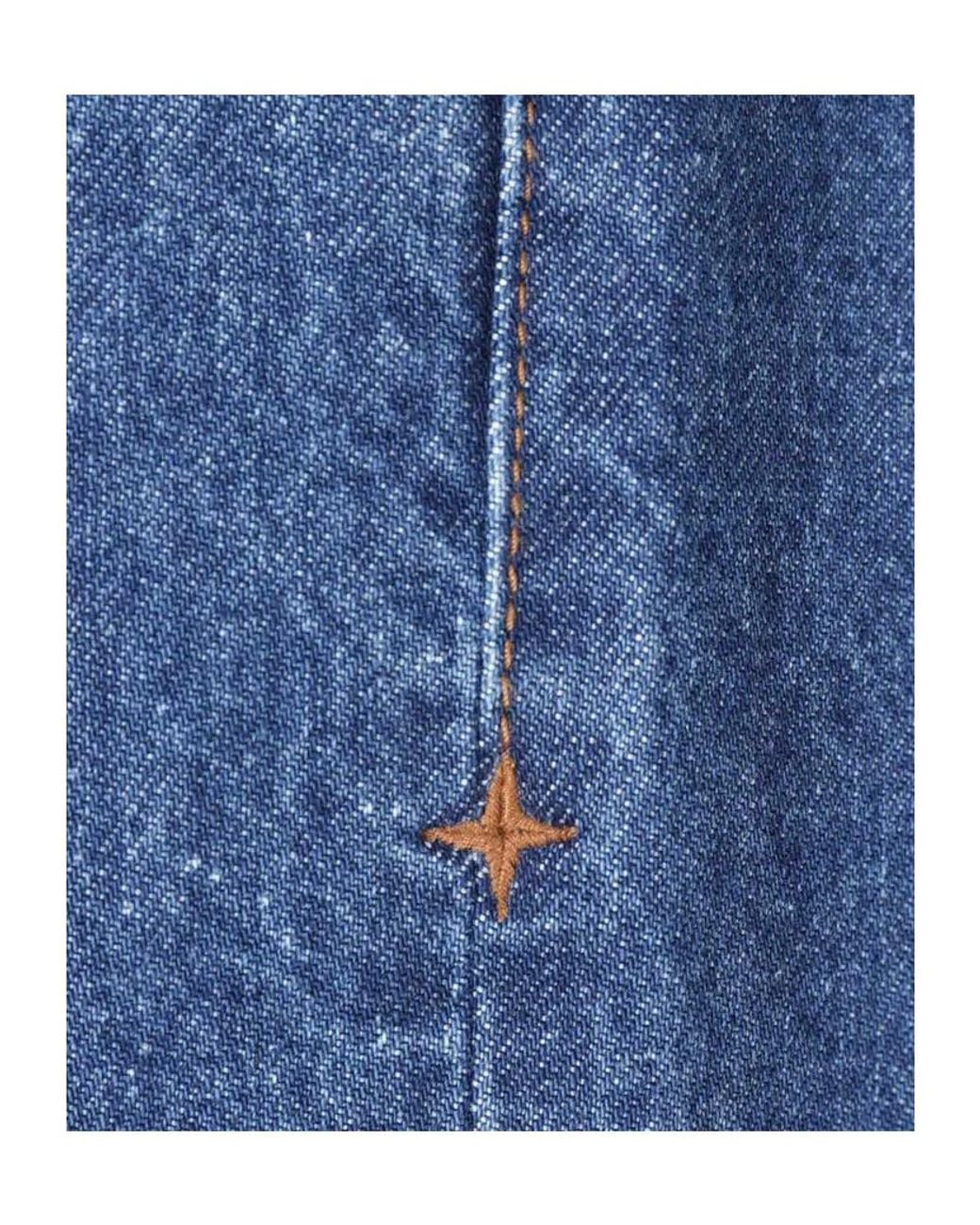 Stone Island Blue Belt Loop Jeans for men