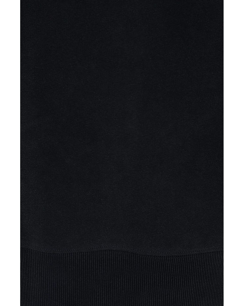 Givenchy Blue Logo Print Drawstring Hoodie for men