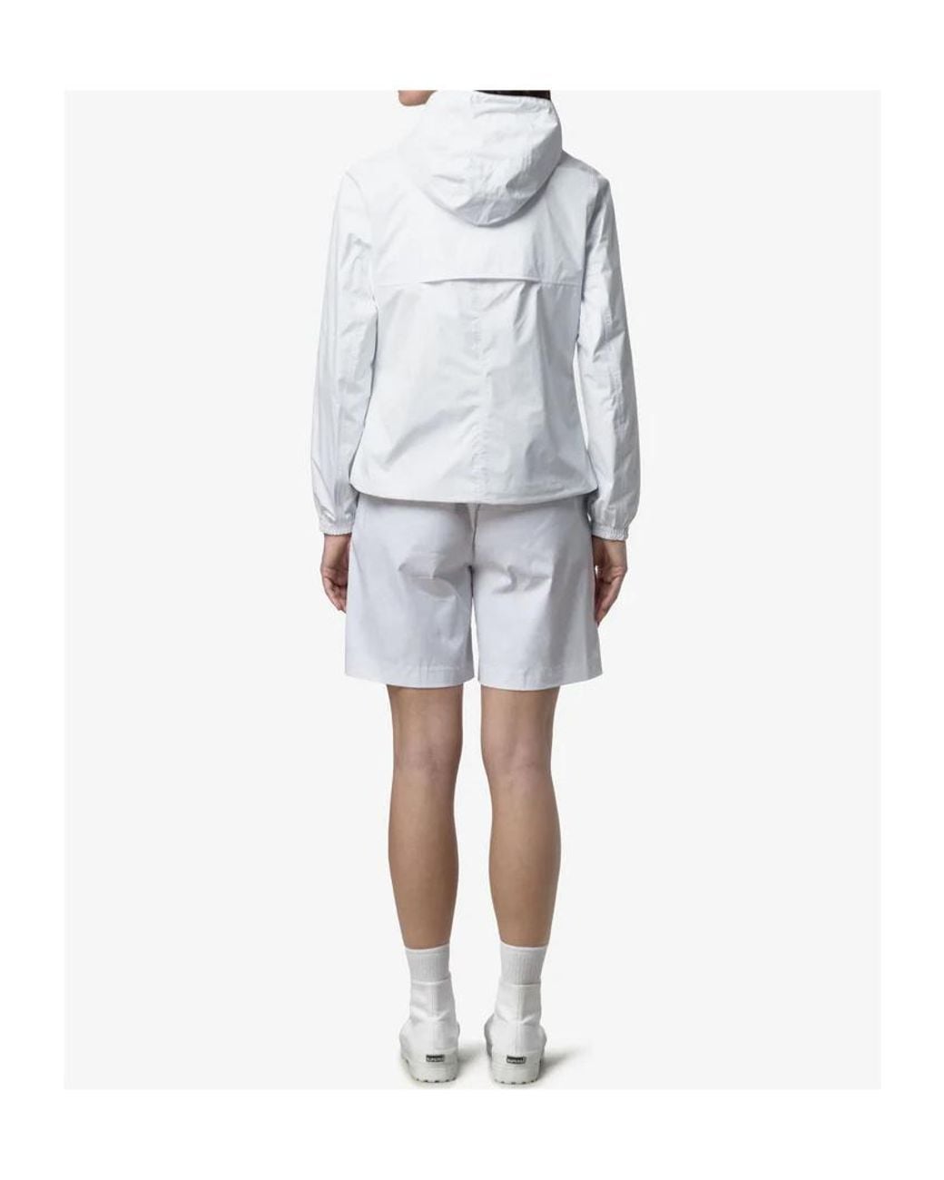 K-Way White Lil 2.0 Plus.2 Reversible Jacket for men