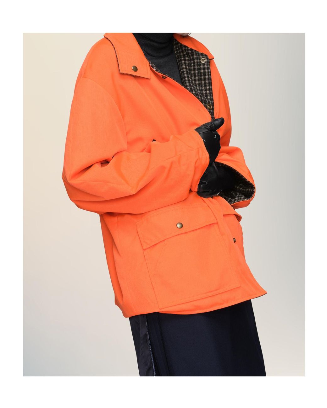 Maison Margiela Orange Reversible Jacket