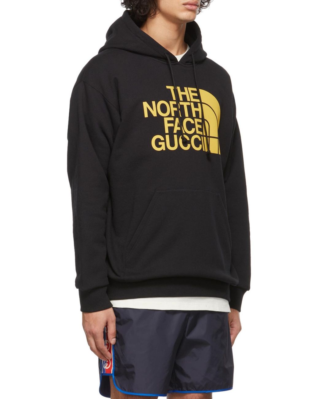 Gucci Black X The North Face Logo Hoodie for men