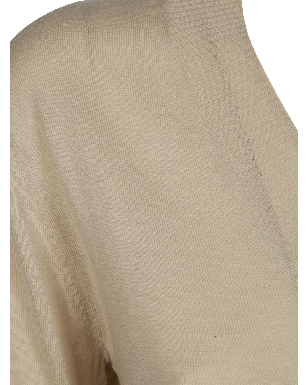 Weekend by Maxmara Natural Estremo V-Neck Jumper