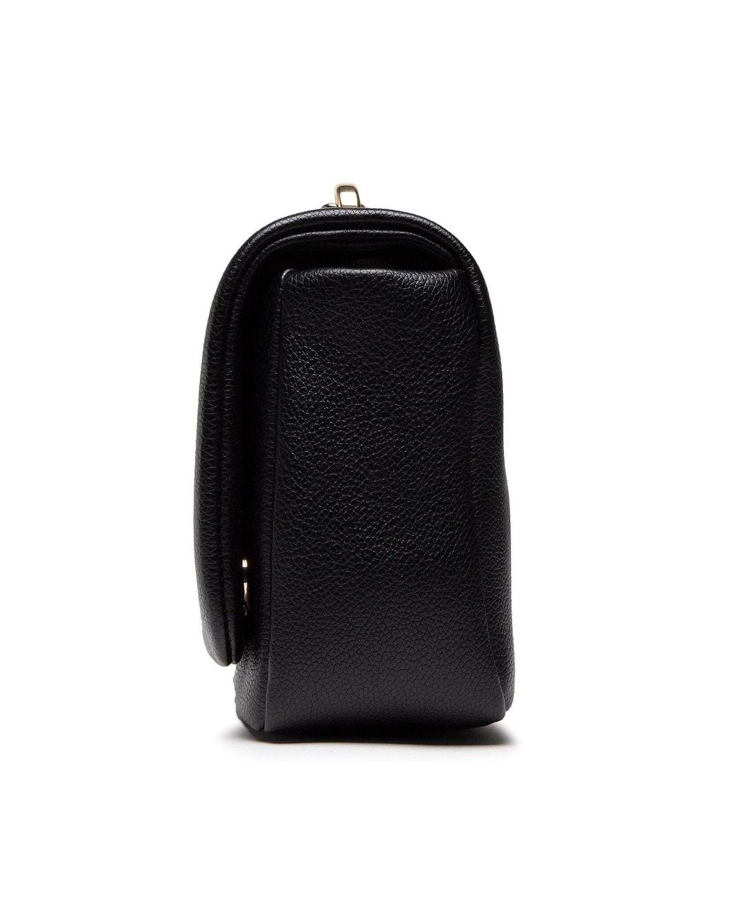 Moschino Black Logo-Embellished Shoulder Bag