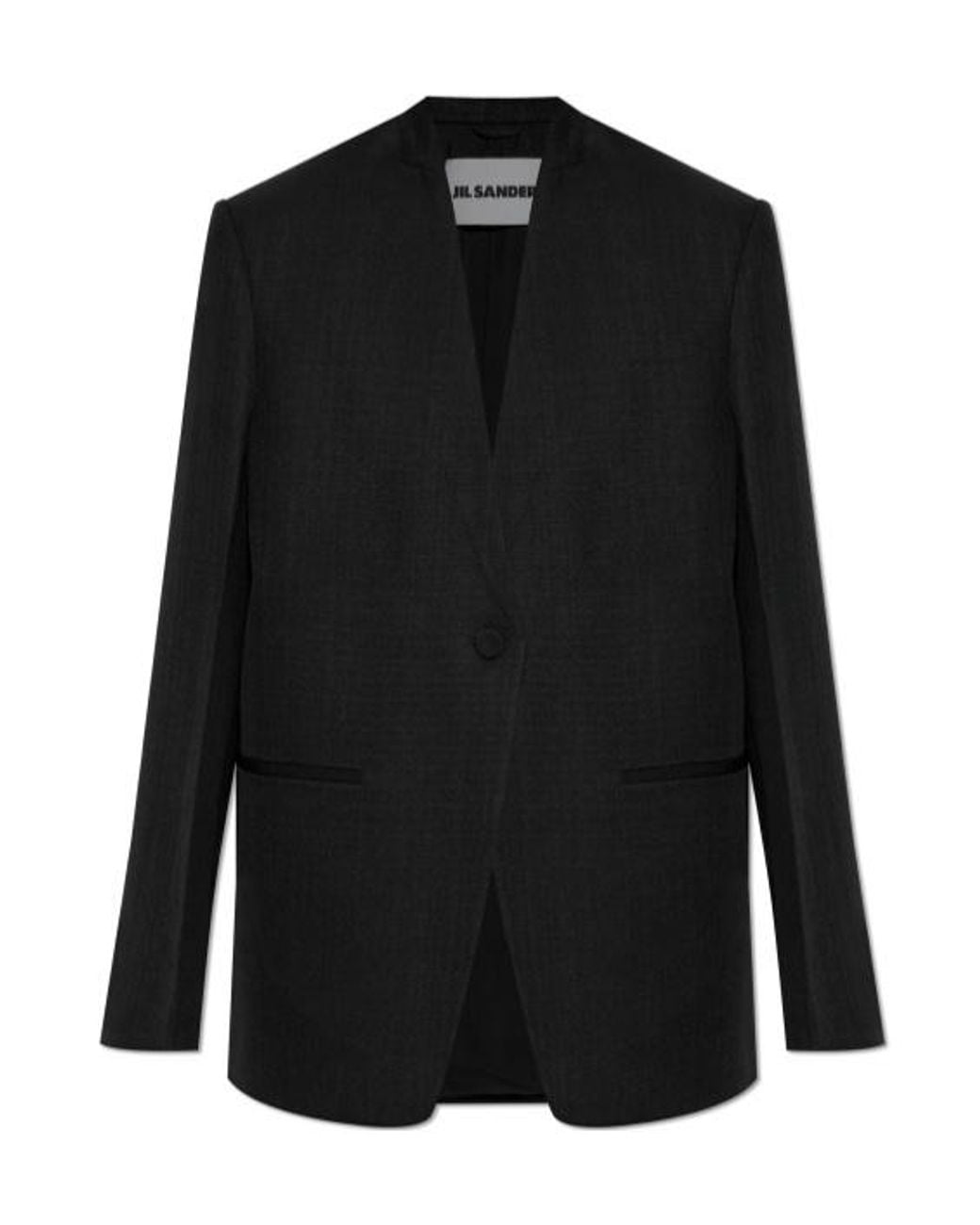 Jil Sander Black Tailored Jacket