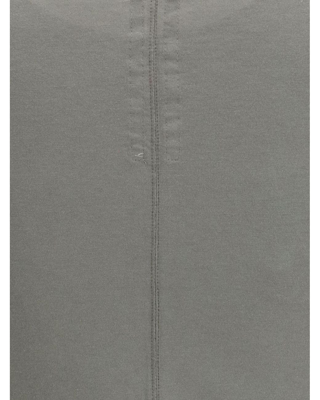 Rick Owens Green Short Sleeved Crewneck T-Shirt