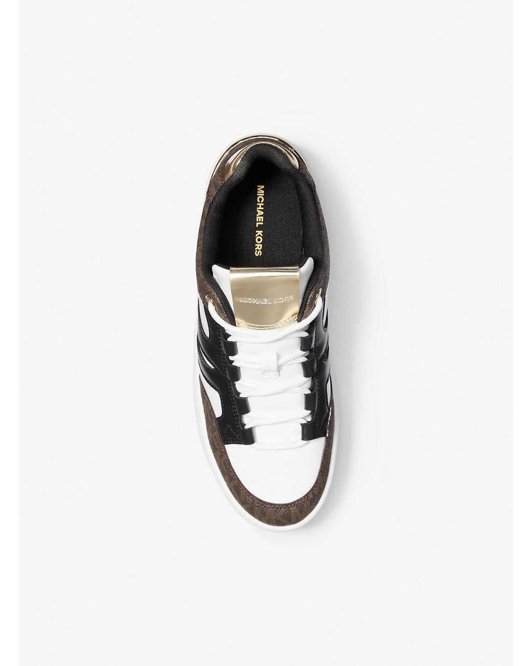 MICHAEL Michael Kors Black Ryder Platform Low-Top Sneakers