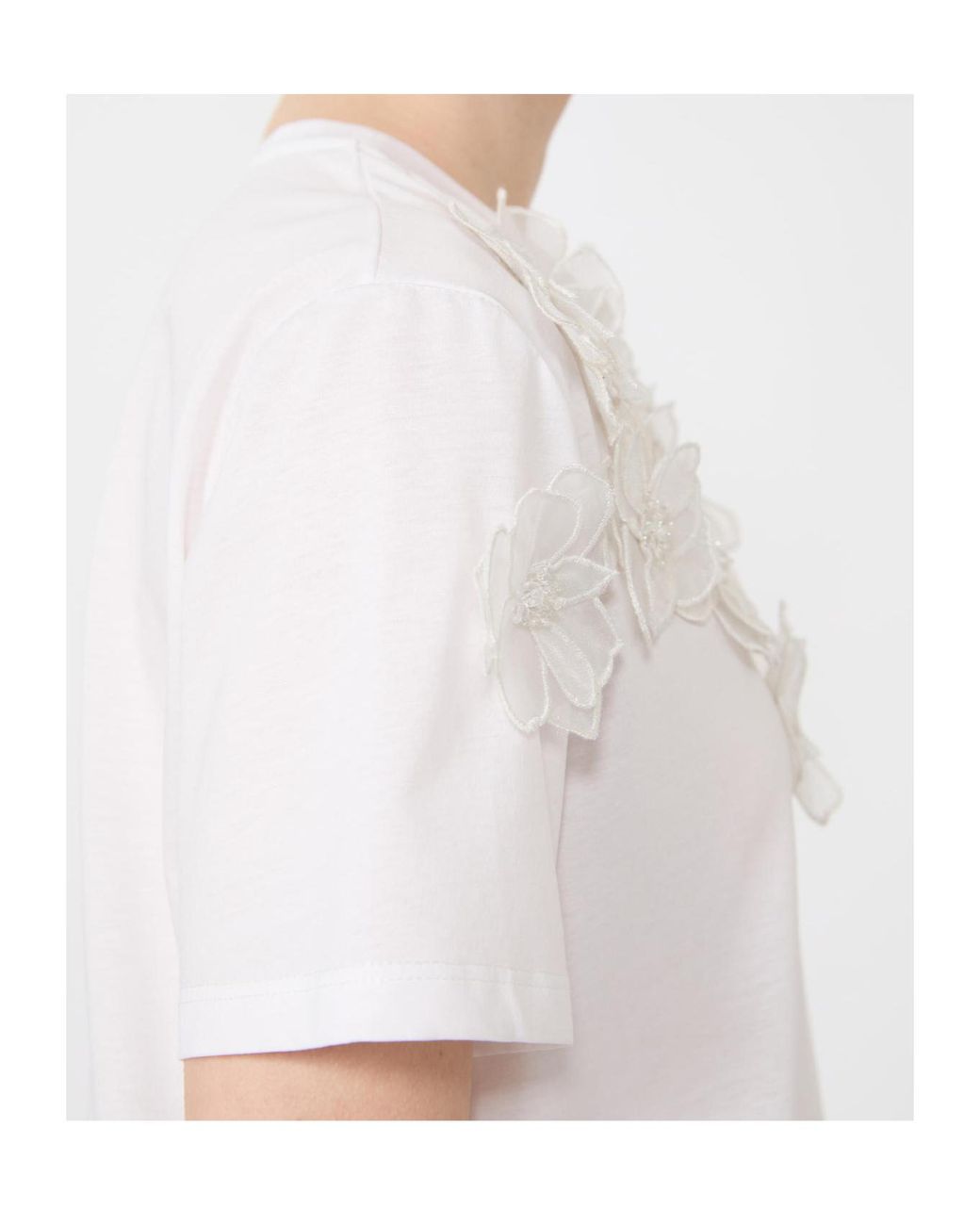 Max Mara White Studio Mseeditti Crewneck T-Shirt