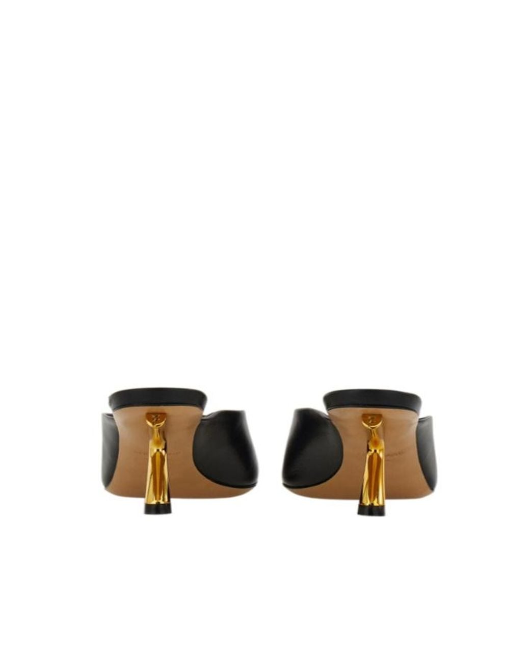 Ferragamo Brown Ferragamo Sculpted Heel Heeled Sandals