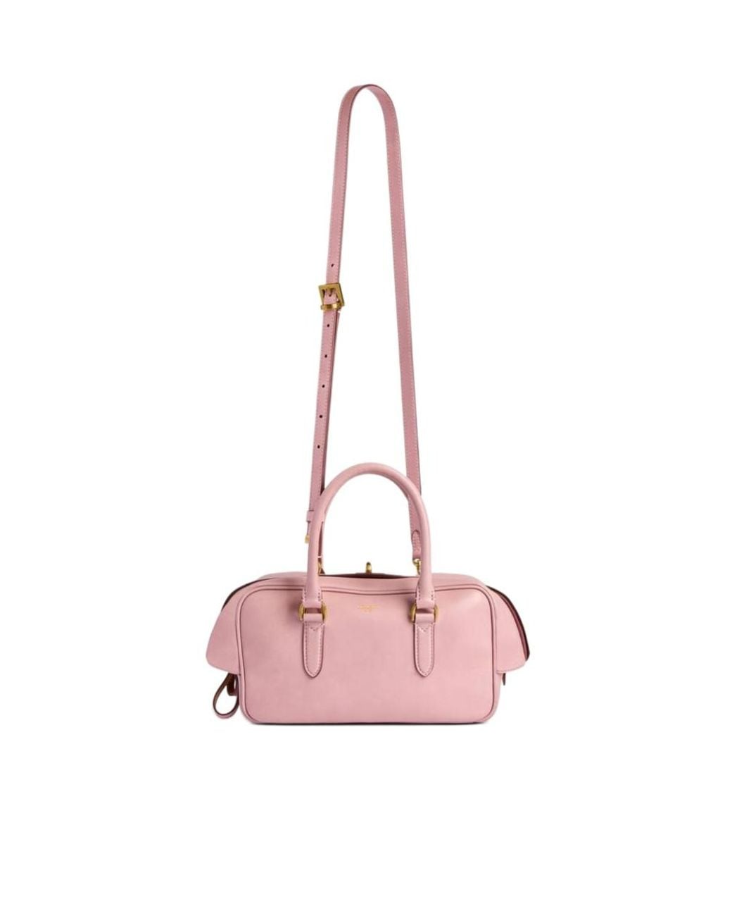 Balenciaga Pink Le 7 Bowling Bag Small